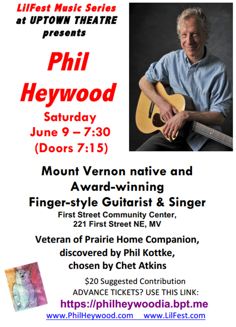 Phil Heywood Lilfest concert